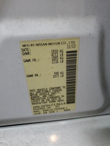 Photo 12 VIN: 1N4AL3AP3EN253614 - NISSAN ALTIMA 2.5 