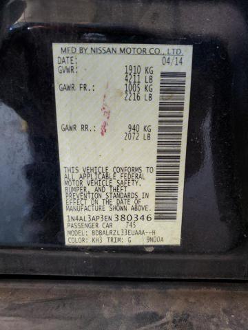 Photo 11 VIN: 1N4AL3AP3EN380346 - NISSAN ALTIMA 2.5 