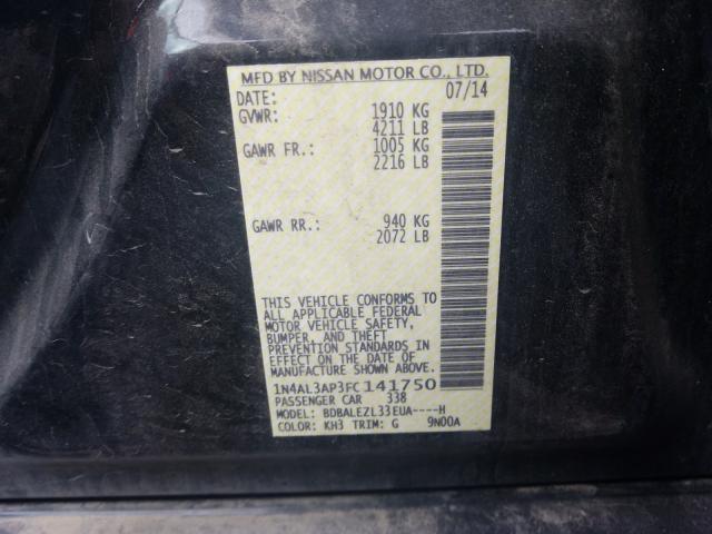 Photo 9 VIN: 1N4AL3AP3FC141750 - NISSAN ALTIMA 2.5 