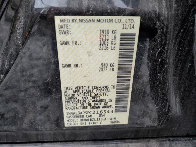 Photo 12 VIN: 1N4AL3AP3FC216544 - NISSAN ALTIMA 2.5 