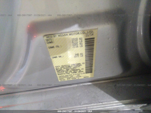 Photo 8 VIN: 1N4AL3AP3FC223719 - NISSAN ALTIMA 