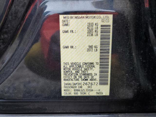 Photo 11 VIN: 1N4AL3AP3FC267672 - NISSAN ALTIMA 