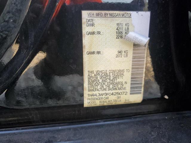 Photo 11 VIN: 1N4AL3AP3FC425072 - NISSAN ALTIMA 2.5 