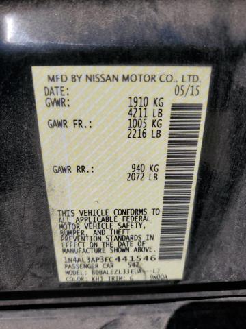 Photo 11 VIN: 1N4AL3AP3FC441546 - NISSAN ALTIMA 