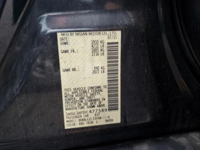 Photo 12 VIN: 1N4AL3AP3FC477589 - NISSAN ALTIMA 2.5 