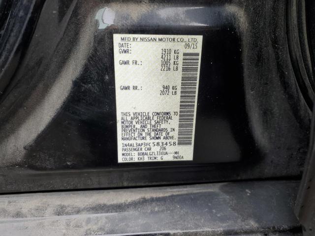 Photo 12 VIN: 1N4AL3AP3FC583458 - NISSAN ALTIMA 