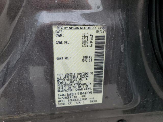 Photo 11 VIN: 1N4AL3AP3FC584609 - NISSAN ALTIMA 