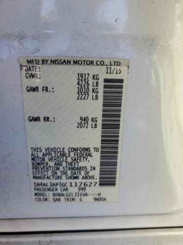 Photo 12 VIN: 1N4AL3AP3GC117627 - NISSAN ALTIMA 