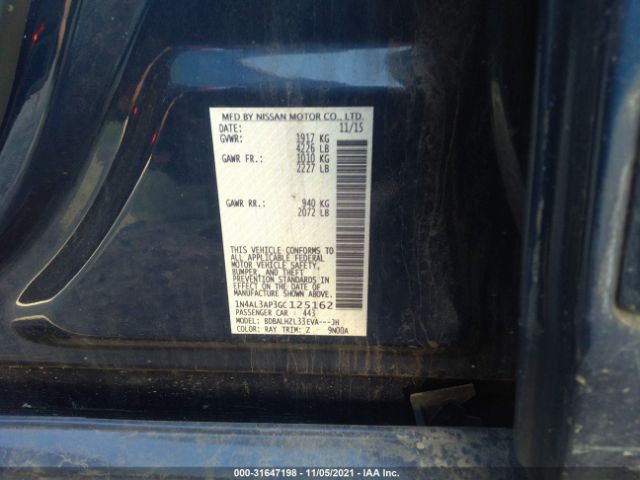 Photo 8 VIN: 1N4AL3AP3GC125162 - NISSAN ALTIMA 