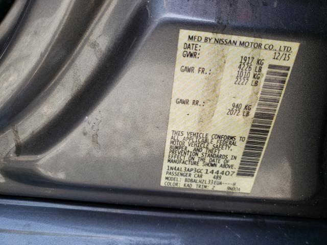 Photo 9 VIN: 1N4AL3AP3GC144407 - NISSAN ALTIMA 2.5 