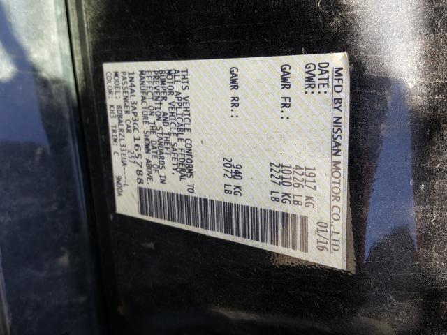 Photo 9 VIN: 1N4AL3AP3GC165788 - NISSAN ALTIMA 2.5 