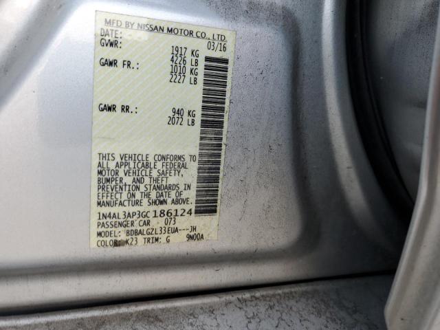 Photo 11 VIN: 1N4AL3AP3GC186124 - NISSAN ALTIMA 