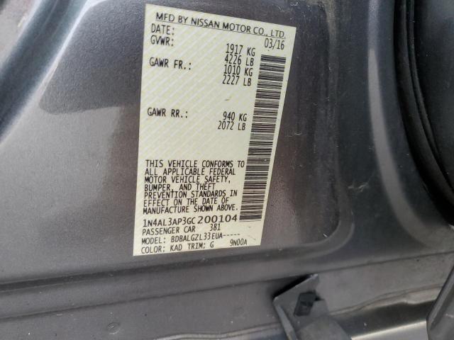 Photo 11 VIN: 1N4AL3AP3GC200104 - NISSAN ALTIMA 