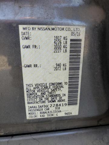 Photo 11 VIN: 1N4AL3AP3GC228419 - NISSAN ALTIMA 2.5 