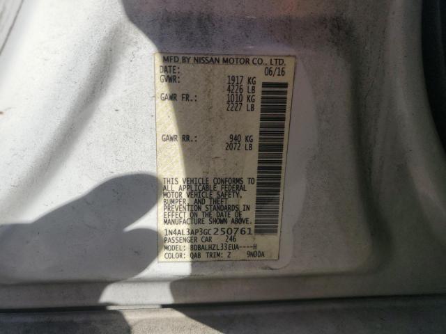 Photo 11 VIN: 1N4AL3AP3GC250761 - NISSAN ALTIMA 2.5 