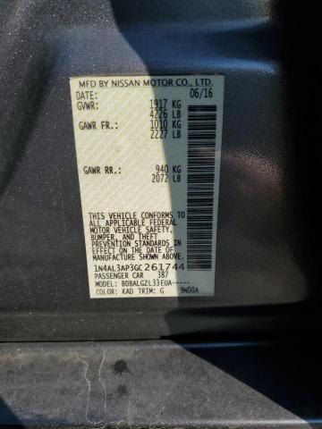 Photo 11 VIN: 1N4AL3AP3GC261744 - NISSAN ALTIMA 2.5 