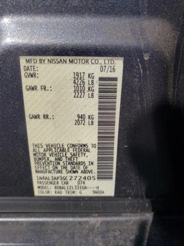 Photo 11 VIN: 1N4AL3AP3GC272405 - NISSAN ALTIMA 2.5 