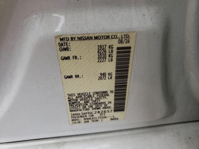 Photo 9 VIN: 1N4AL3AP3GC282657 - NISSAN ALTIMA 2.5 