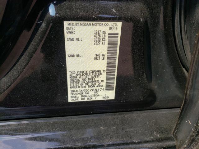 Photo 9 VIN: 1N4AL3AP3GC288474 - NISSAN ALTIMA 2.5 