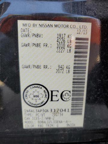 Photo 11 VIN: 1N4AL3AP3GN317041 - NISSAN ALTIMA 