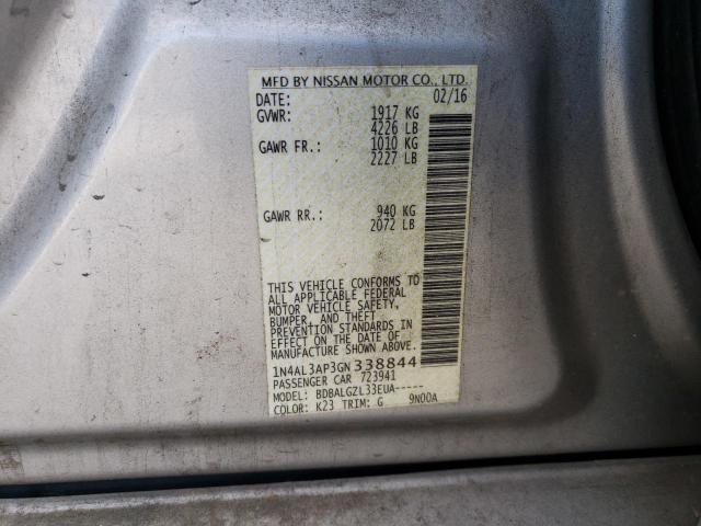 Photo 11 VIN: 1N4AL3AP3GN338844 - NISSAN ALTIMA 2.5 