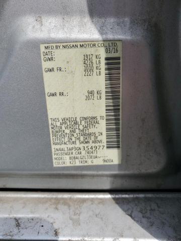 Photo 11 VIN: 1N4AL3AP3GN354977 - NISSAN ALTIMA 2.5 