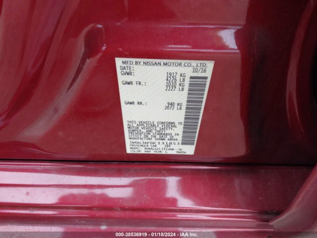 Photo 8 VIN: 1N4AL3AP3HC131853 - NISSAN ALTIMA 