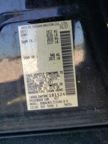 Photo 9 VIN: 1N4AL3AP3HC181524 - NISSAN ALTIMA 2.5 