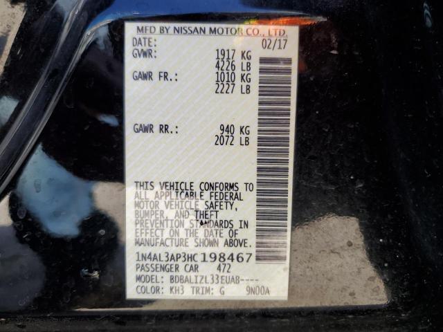 Photo 11 VIN: 1N4AL3AP3HC198467 - NISSAN ALTIMA 