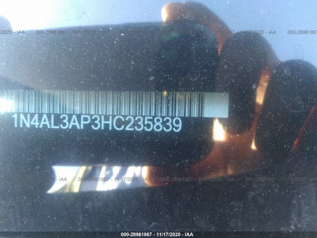 Photo 8 VIN: 1N4AL3AP3HC235839 - NISSAN ALTIMA 