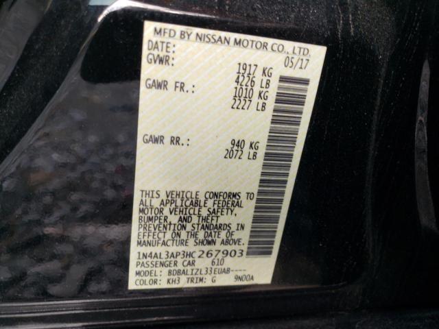 Photo 11 VIN: 1N4AL3AP3HC267903 - NISSAN ALTIMA 2.5 