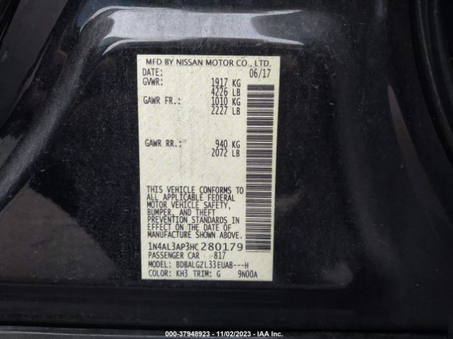 Photo 8 VIN: 1N4AL3AP3HC280179 - NISSAN ALTIMA 