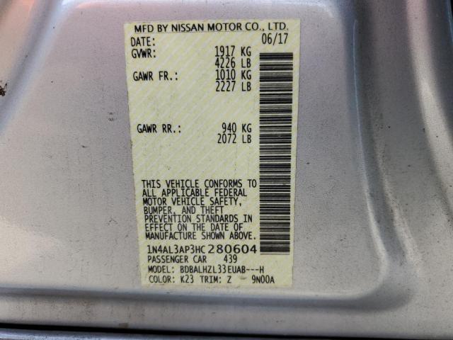 Photo 12 VIN: 1N4AL3AP3HC280604 - NISSAN ALTIMA 