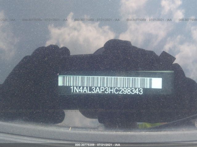 Photo 8 VIN: 1N4AL3AP3HC298343 - NISSAN ALTIMA 