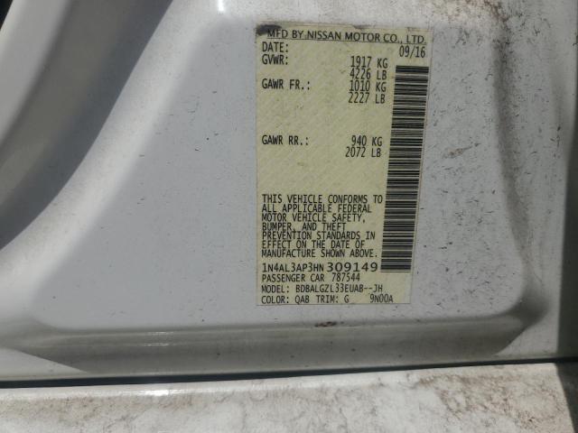 Photo 11 VIN: 1N4AL3AP3HN309149 - NISSAN ALTIMA 