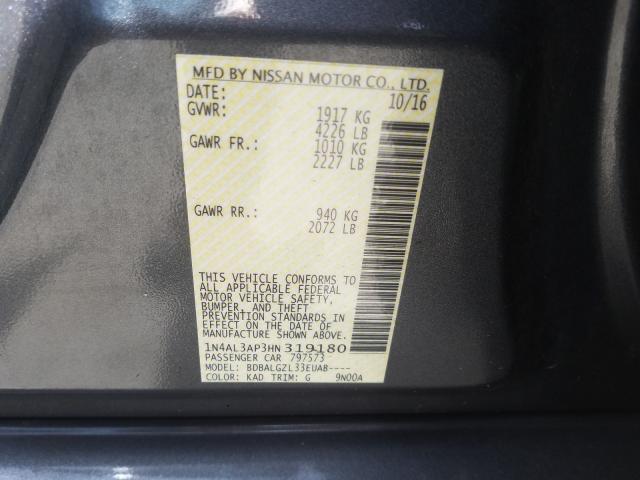 Photo 9 VIN: 1N4AL3AP3HN319180 - NISSAN ALTIMA 2.5 