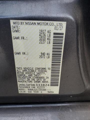 Photo 11 VIN: 1N4AL3AP3HN333824 - NISSAN ALTIMA 2.5 