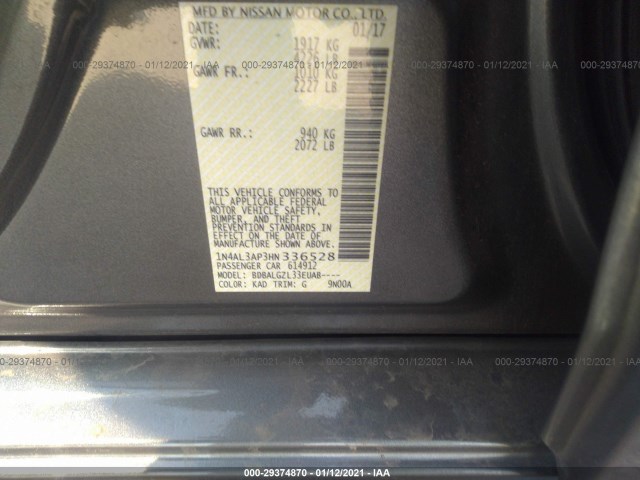 Photo 8 VIN: 1N4AL3AP3HN336528 - NISSAN ALTIMA 