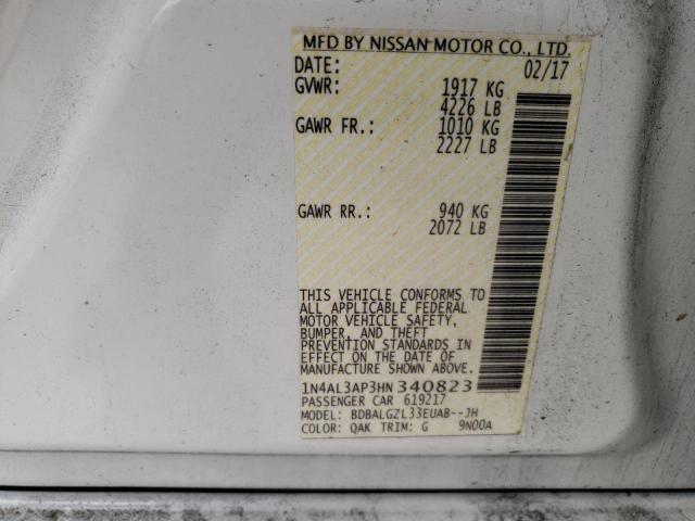 Photo 11 VIN: 1N4AL3AP3HN340823 - NISSAN ALTIMA 