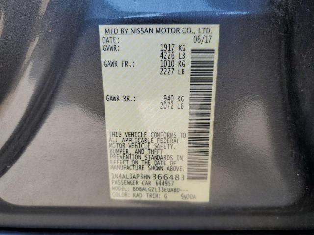 Photo 12 VIN: 1N4AL3AP3HN366483 - NISSAN ALTIMA 