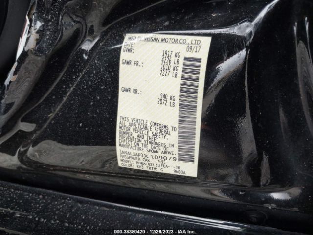 Photo 8 VIN: 1N4AL3AP3JC109079 - NISSAN ALTIMA 