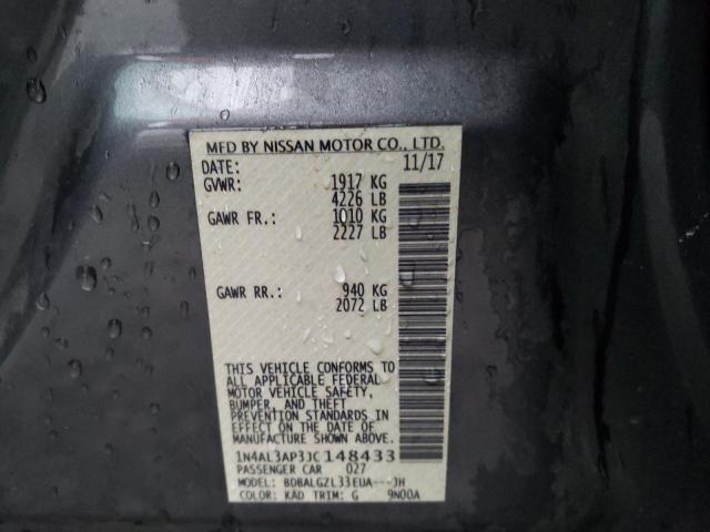 Photo 9 VIN: 1N4AL3AP3JC148433 - NISSAN ALTIMA 2.5 