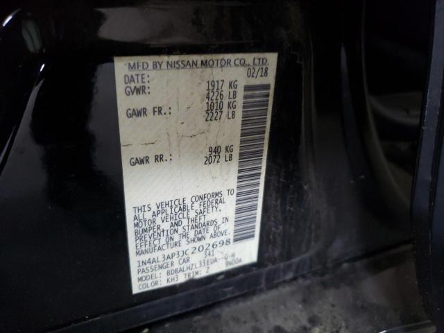 Photo 9 VIN: 1N4AL3AP3JC202698 - NISSAN ALTIMA 2.5 