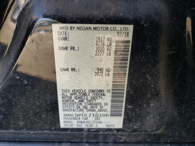 Photo 11 VIN: 1N4AL3AP3JC210106 - NISSAN ALTIMA 2.5 