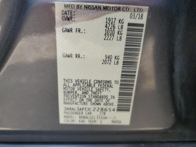 Photo 11 VIN: 1N4AL3AP3JC228654 - NISSAN ALTIMA 