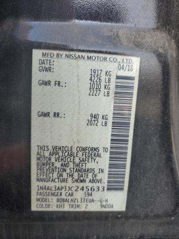 Photo 11 VIN: 1N4AL3AP3JC245633 - NISSAN ALTIMA 