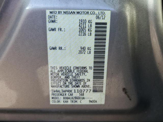 Photo 11 VIN: 1N4AL3AP4DC110777 - NISSAN ALTIMA 