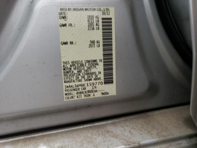 Photo 11 VIN: 1N4AL3AP4DC159770 - NISSAN ALTIMA 2.5 