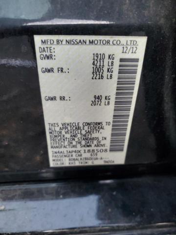 Photo 11 VIN: 1N4AL3AP4DC188508 - NISSAN ALTIMA 2.5 