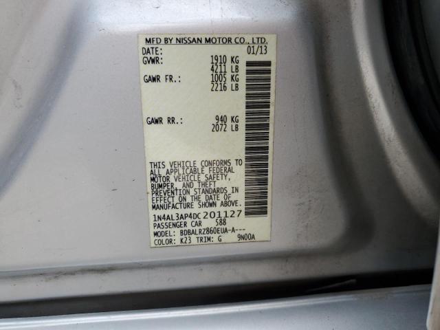 Photo 12 VIN: 1N4AL3AP4DC201127 - NISSAN ALTIMA 2.5 